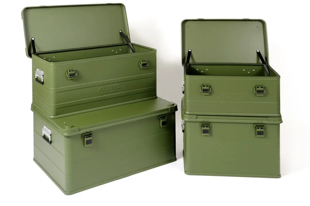 Alutec Industry 92 Aluminium Kist - Groen