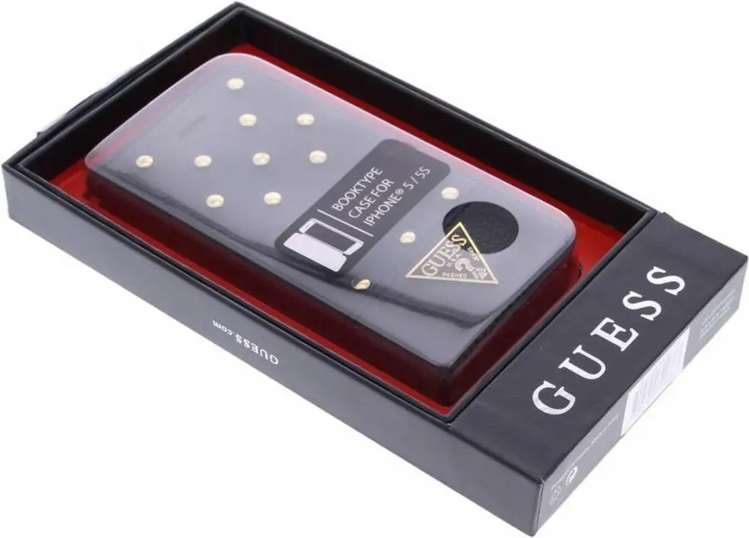 Guess Tessi Booklet Tasje 5G32238301 - Zwart - afbeelding 6 van 6