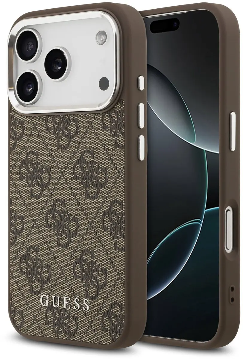 GUESS 4G Backcover iPhone 17 Pro Max - Bruin - 14690