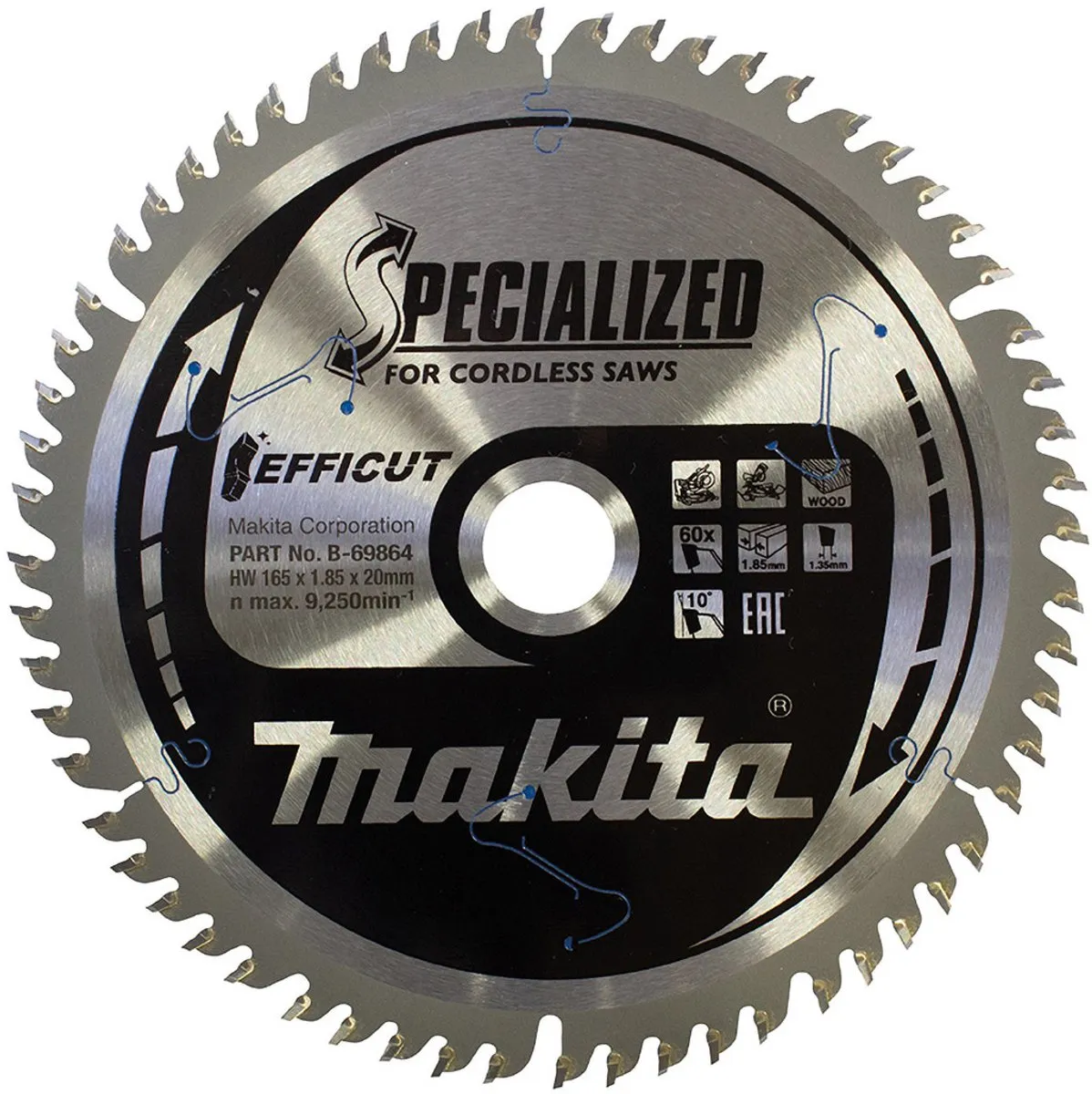 Makita Cirkelzaagblad Efficut B-69864