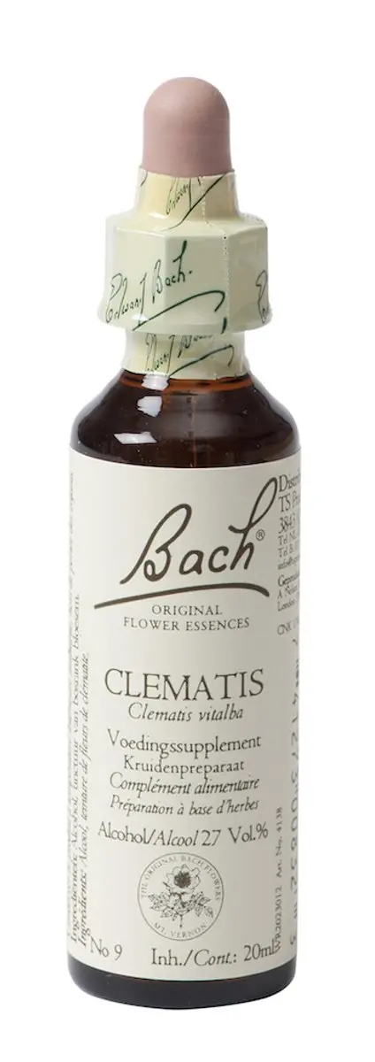 Bach Clematis Voedingssupplement 20ml - afbeelding 6 van 6