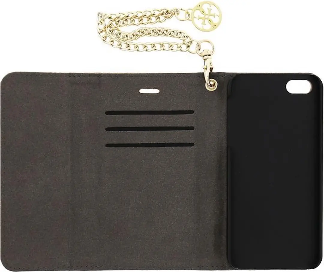 Guess Wallet Clutch Case iPhone 5/5S - Bruin - afbeelding 3 van 3