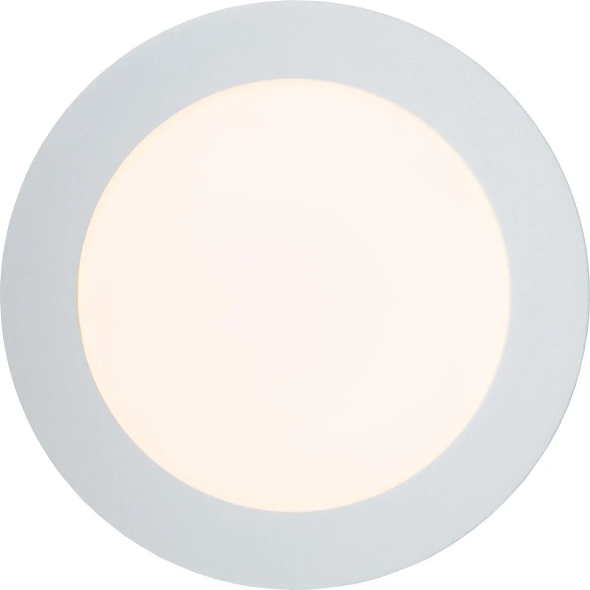 Lucide BRICE-LED Plafondlamp Badkamer 12W 3000K - Ø18cm Wit