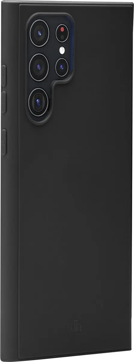 Samsung Galaxy S22 Ultra Siliconen Hoesje - Zwart