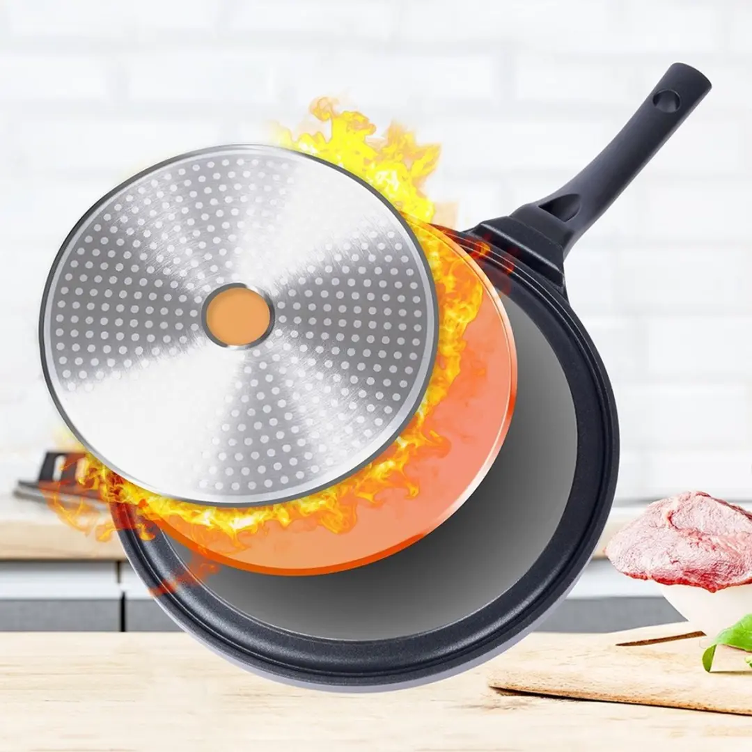 Orion Grillpan Grande 27cm - Inductie - Zwart