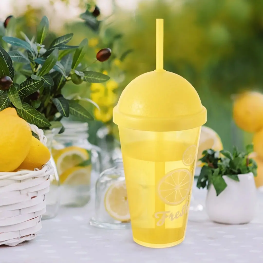 Orion Plastic Beker 450ml - Geel