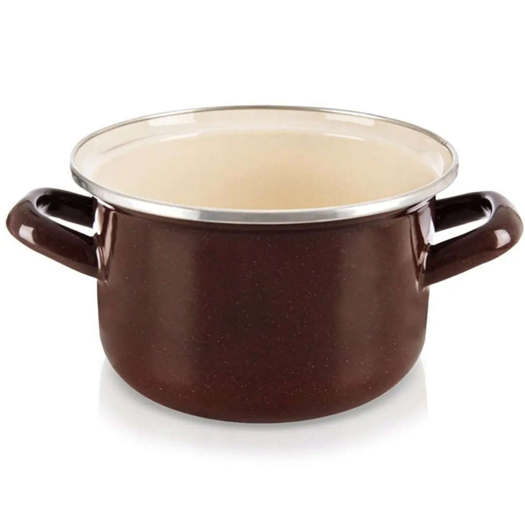 Orion Bruine Emaille Pan 16cm