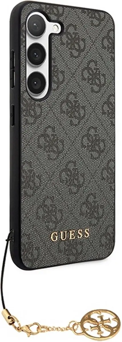 GUESS 4G Charms Back Case 12094 - Grijs