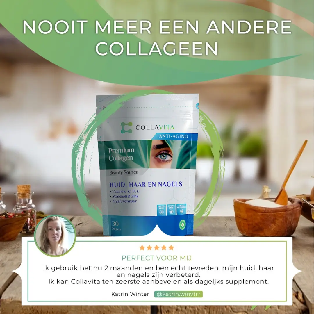 Collavita Collageen Poeder 85g - Huid/Haar/Nagels