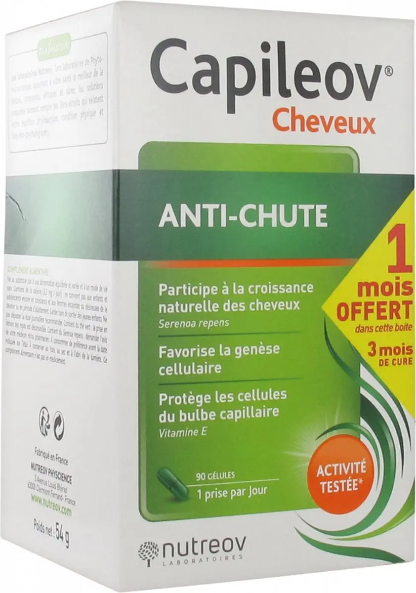 Nutreov Capileov Anti-haaruitval 90 Capsules