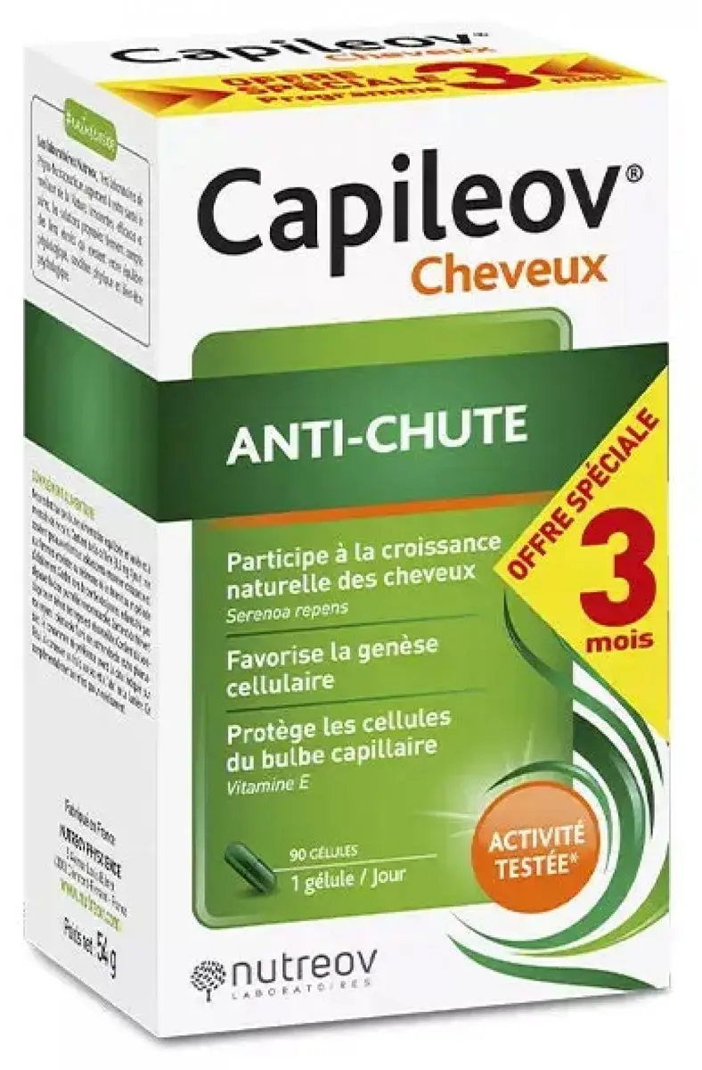 Nutreov Capileov Anti-haaruitval 90 Capsules