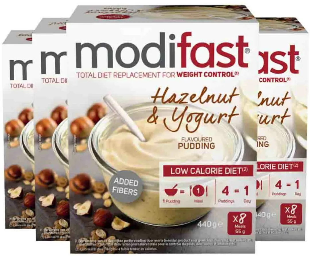 Modifast Weight Control Pudding Hazelnoot