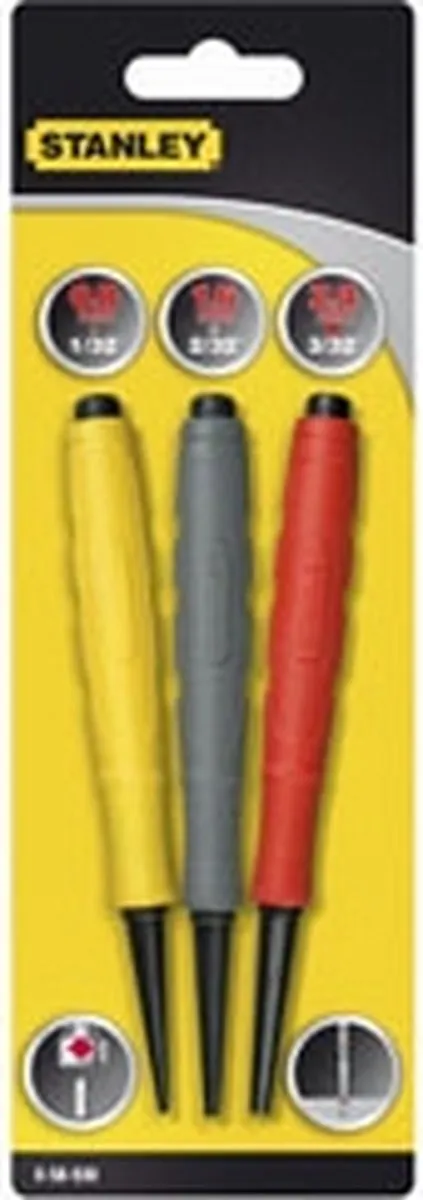 Stanley Dynagrip Drevelset 3-delig 0-58-930