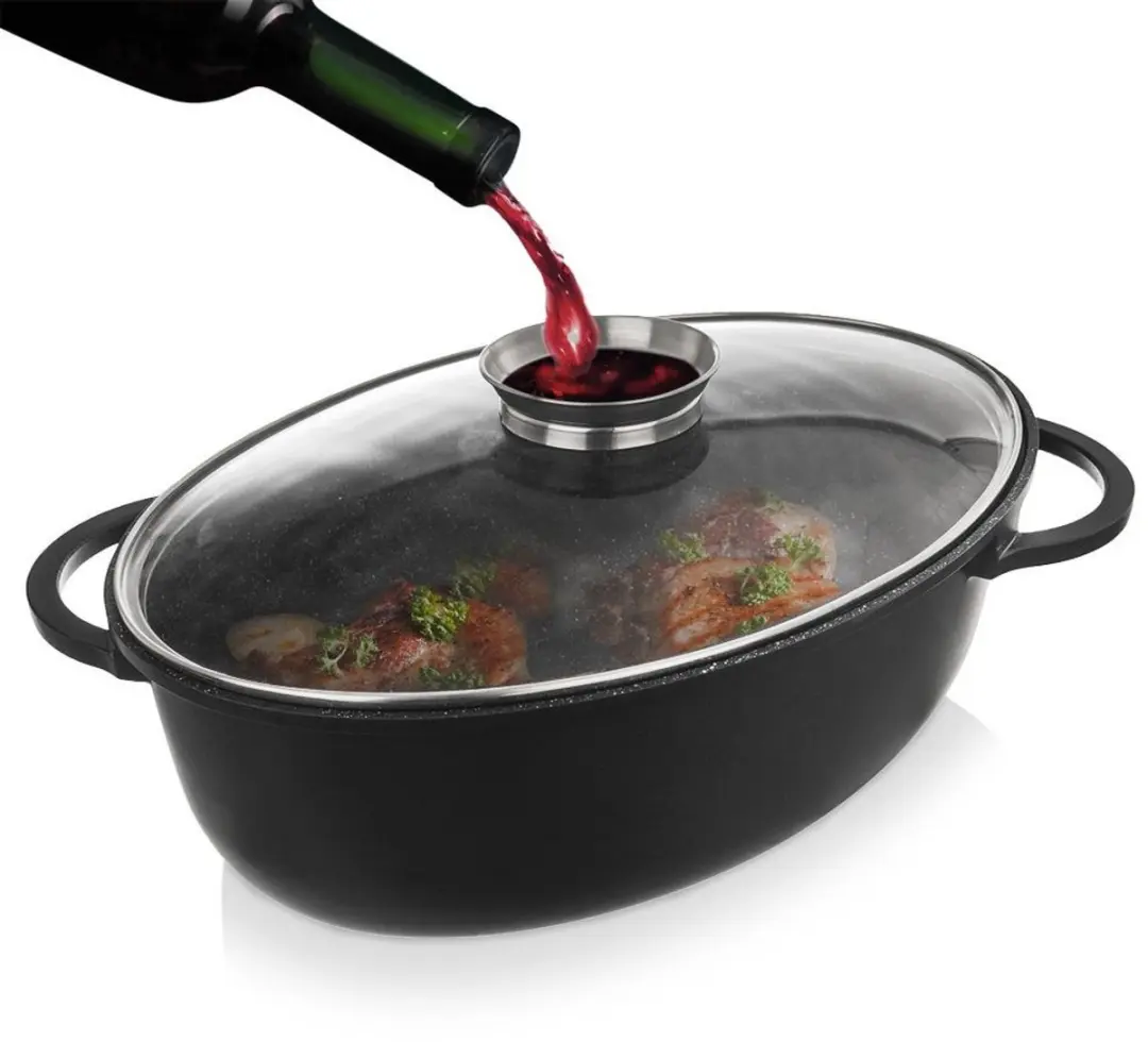 Orion Grande Ovale Granieten Braadpan 8L