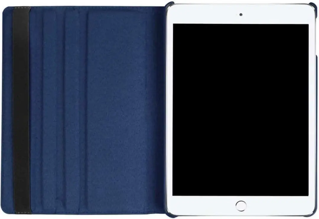 Fonu 360 Boekmodel Hoes iPad Air 1 2013 - 9.7" - Donkerblauw - afbeelding 6 van 6