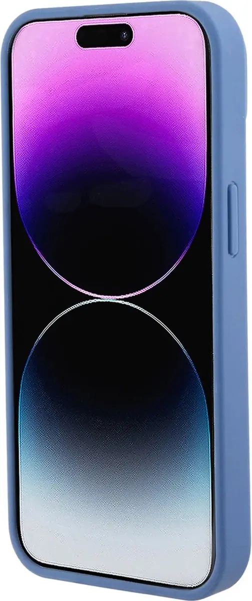 Guess iPhone 15 Hardcase - Blauw - 3666339184933