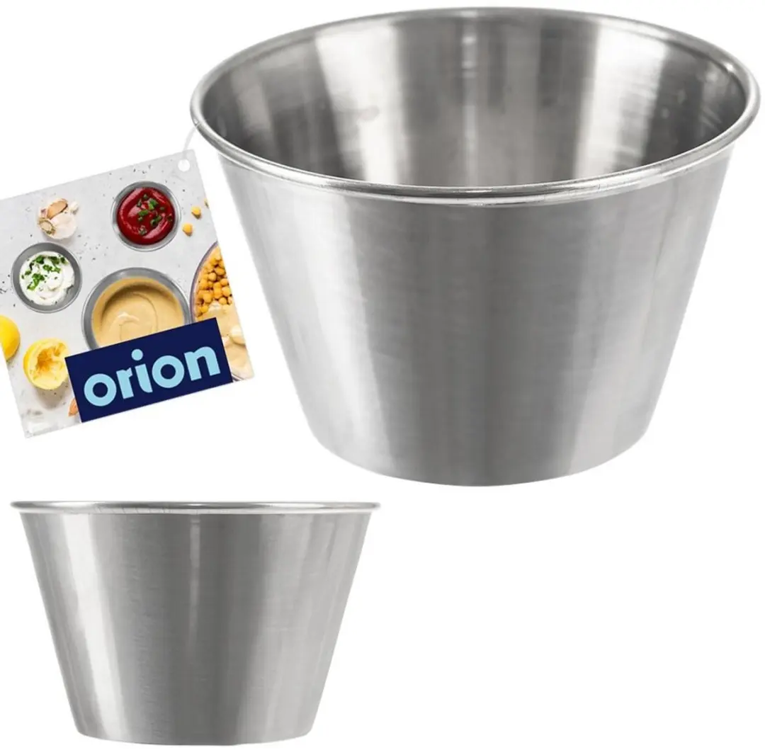 Orion Stalen Dipkom 6cm - 65ml - Roestvrij Staal
