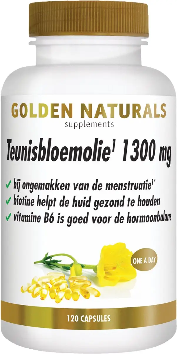 Golden Naturals Teunisbloemolie 1300mg