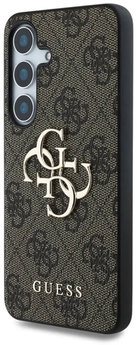 GUESS Metal Logo Hoesje 13269 - Samsung Galaxy S25 - Bruin