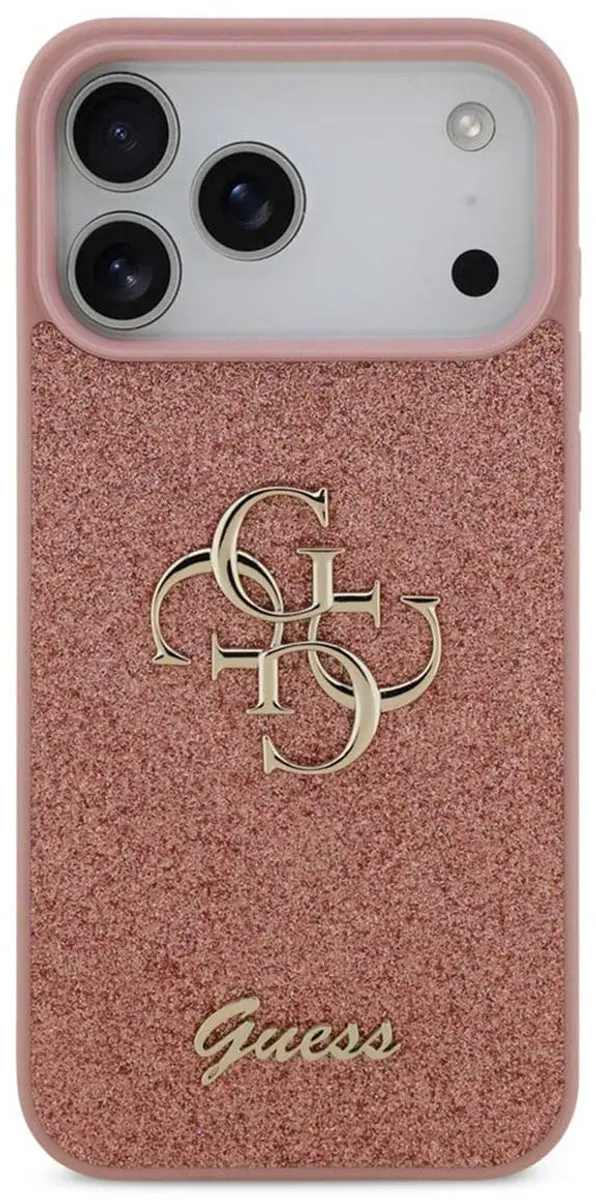 Guess iPhone 17 Pro Back Cover - Roze - 13798
