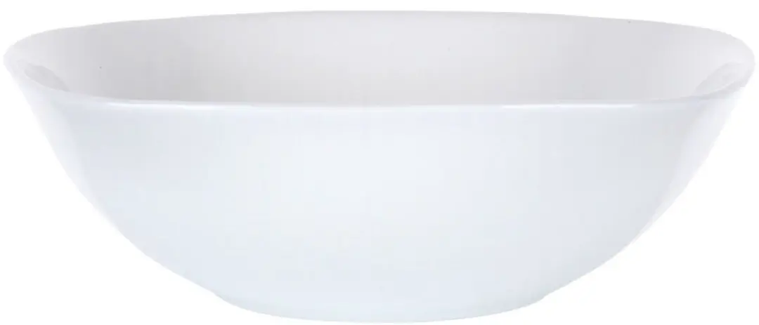 Orion Luna Serie Glazen Kom 15cm - 400ml - Wit