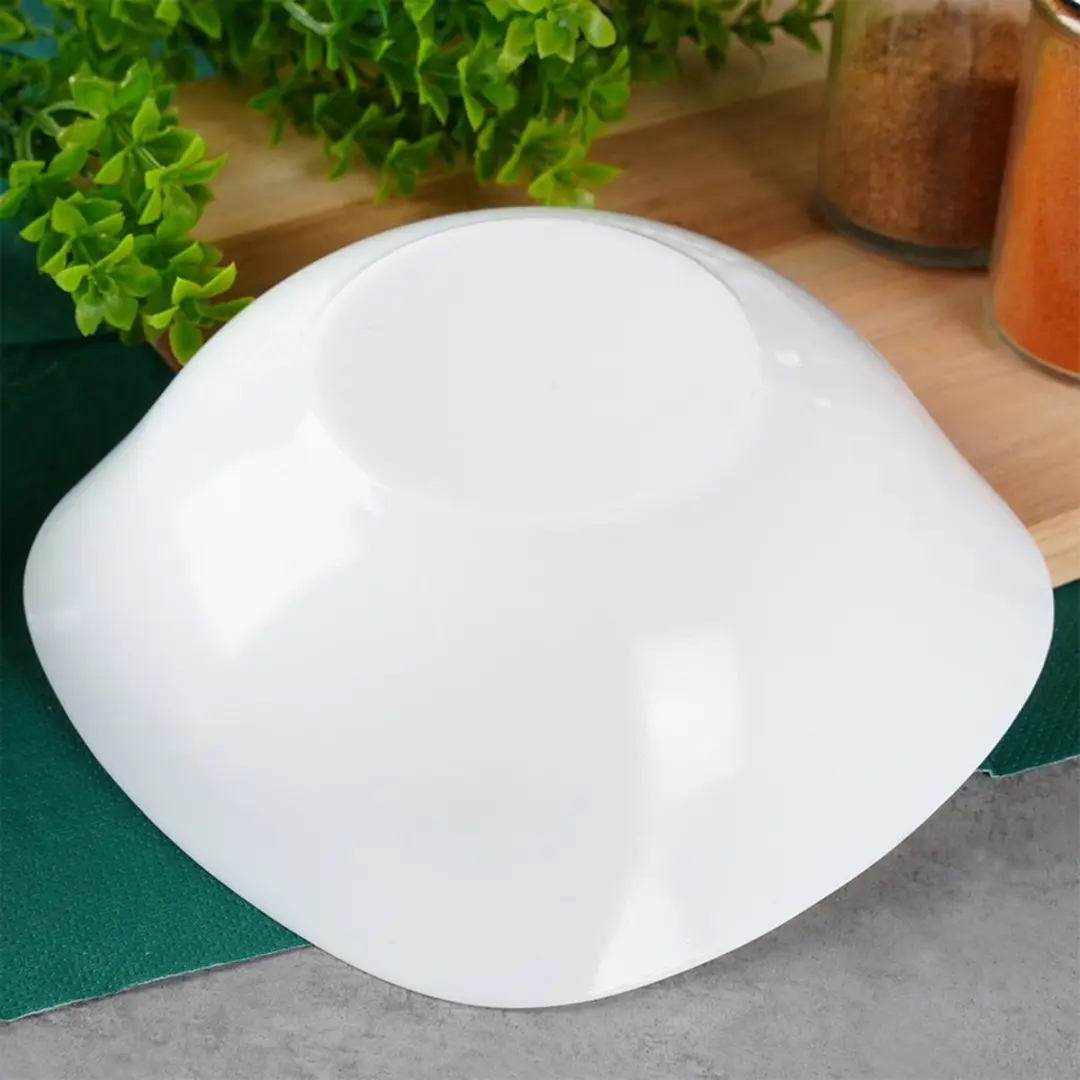 Orion Luna Serie Glazen Kom 15cm - 400ml - Wit