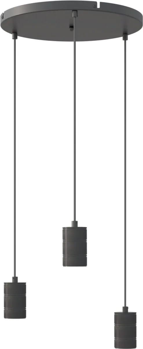 Calex Retro Plafondlamp 3x E27 Ø40cm
