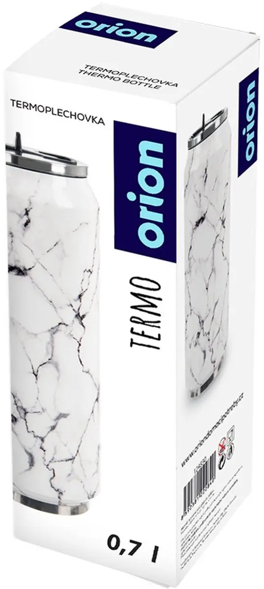 Orion Thermosbeker Marmer 700ml - Wit