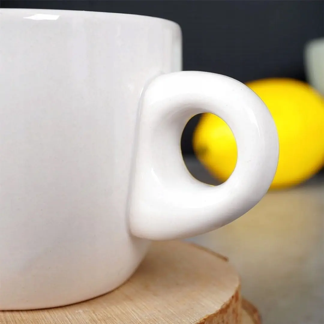 Orion Espresso Kop 80ml Wit Keramiek - 129431