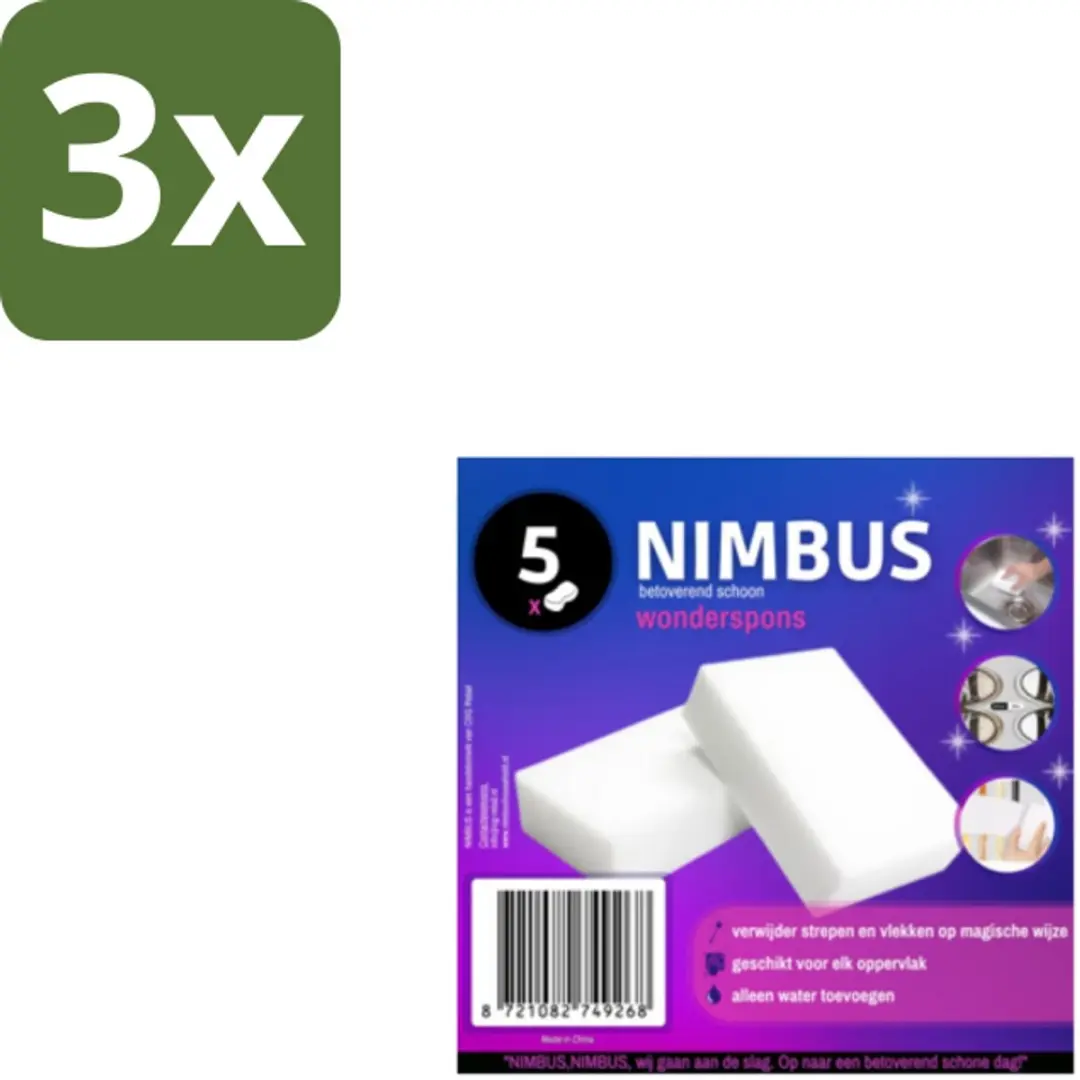 Nimbus Wonderspons Melamine Spons