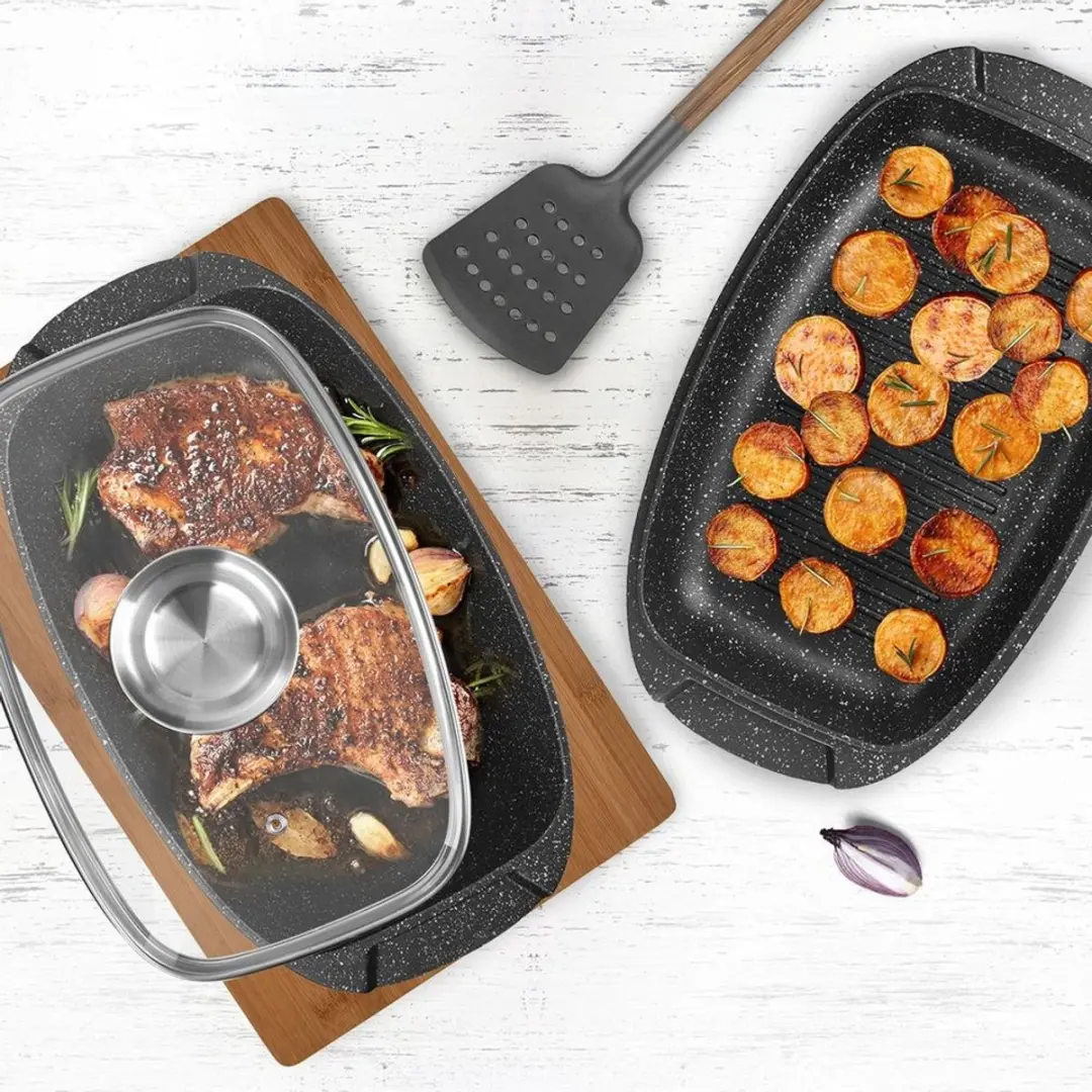 Orion Grande Serie Granieten Braadslede 3-in-1 5L - 3 Stuks - afbeelding 4 van 6