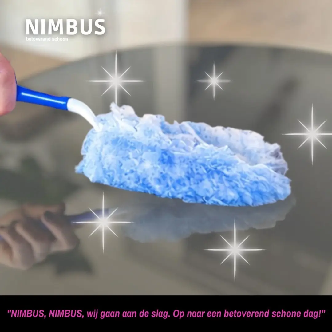 Nimbus Magic Duster Navullingen 60 Stuks - Wit/Blauw