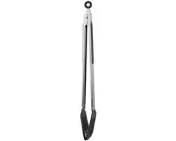 Orion Roestvrijstalen Grilltang 44cm - Zwart