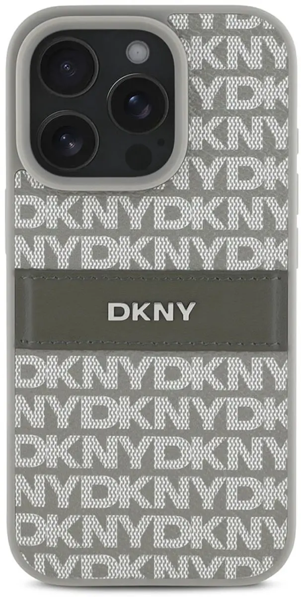 DKNY Backcover iPhone 16 Pro 3666339333362 - Beige