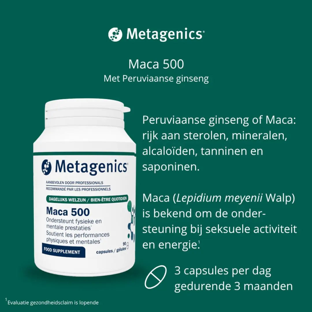 Metagenics Maca 500 Vegicaps - 60 capsules