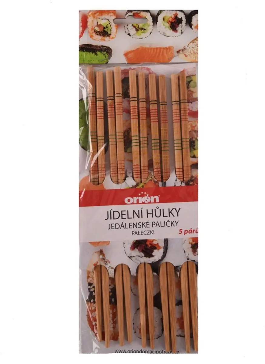 Orion Bamboe Eetstokjes Set - 10 Stuks