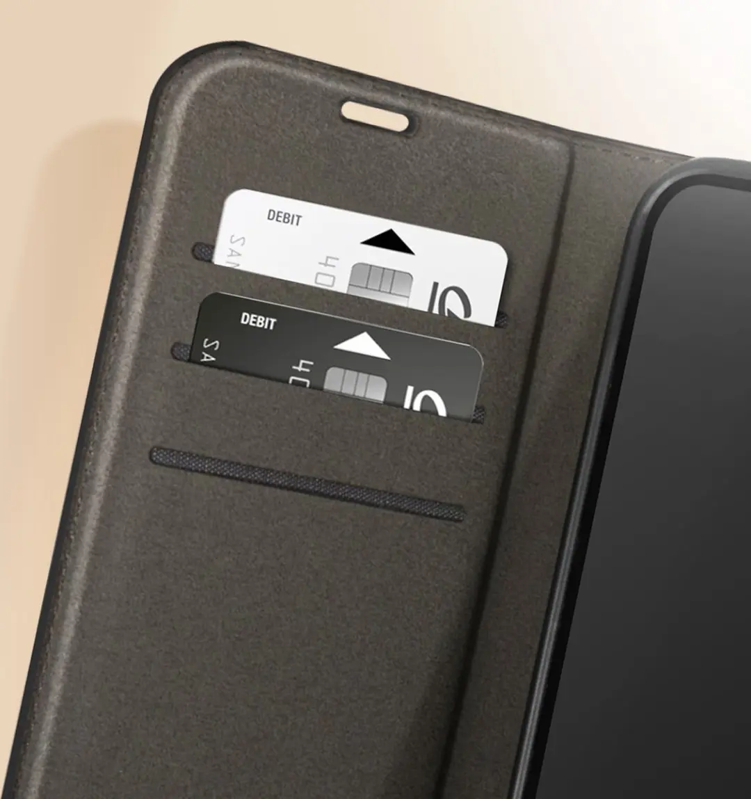 GUESS 4G Book Case 9310 - iPhone 14 Plus - Grijs