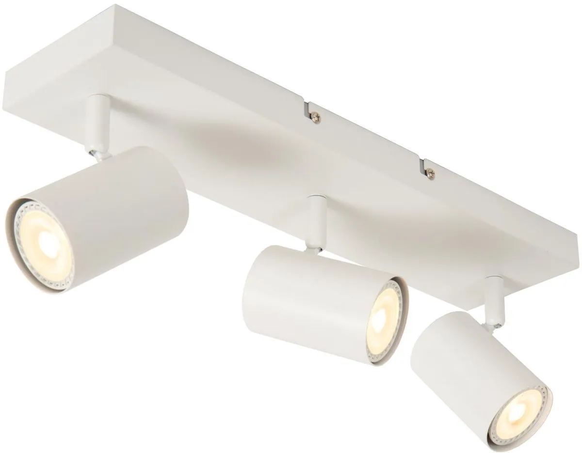Lucide Amigo Plafondspot 3xGU10 - Wit