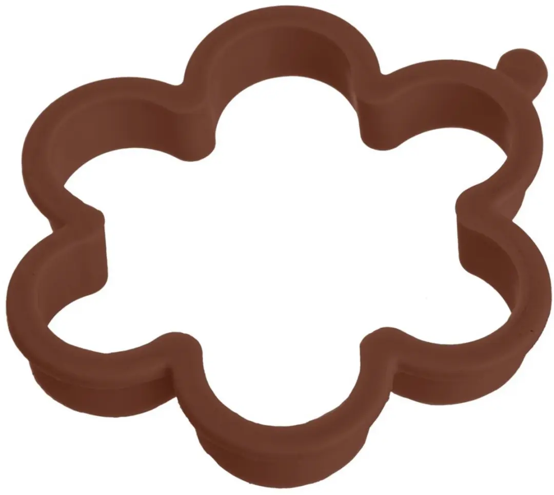 Orion Silline Serie Silicones Vorm Bloemvormig 12cm - Bruin
