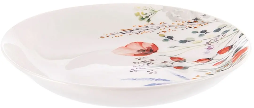 Orion Maki Serie Diep Bord 20,5cm Bloemenmotief
