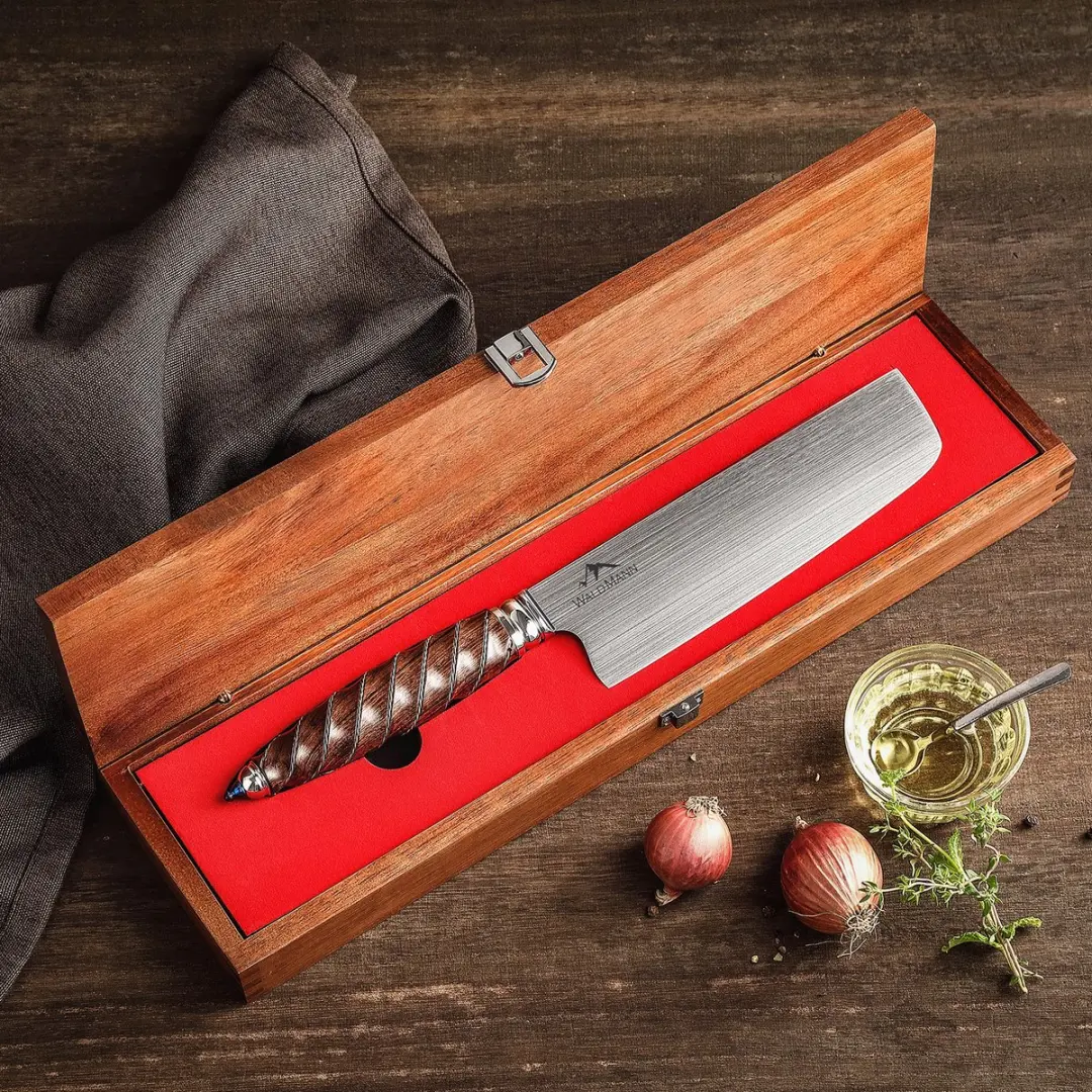 Waldmann F4 Nakiri Hakmes - Böhler M390 Staal