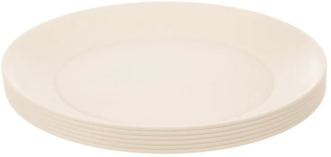 Orion Dinerborden Plastic Crème 23.5cm - 6 Stuks