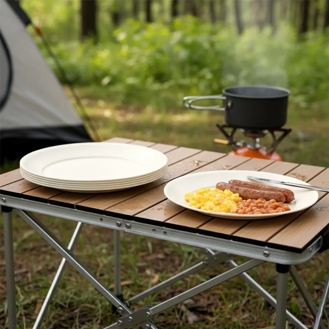 Orion Dinerborden Plastic Crème 23.5cm - 6 Stuks