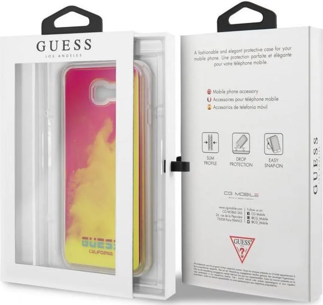 Guess Liquid Glow Back Case