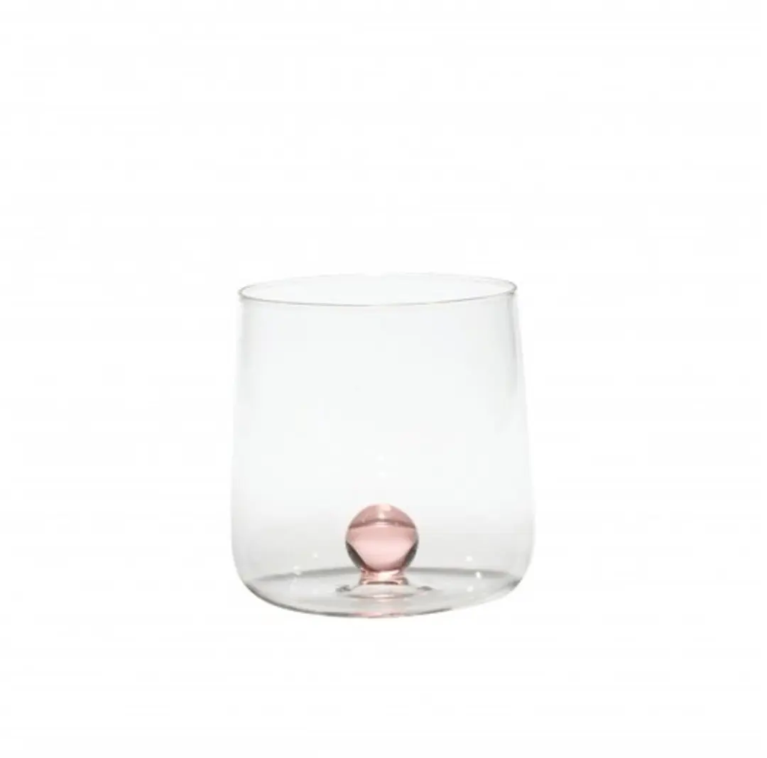 Zafferano Bilia Waterglazen Roze - 6 Stuks