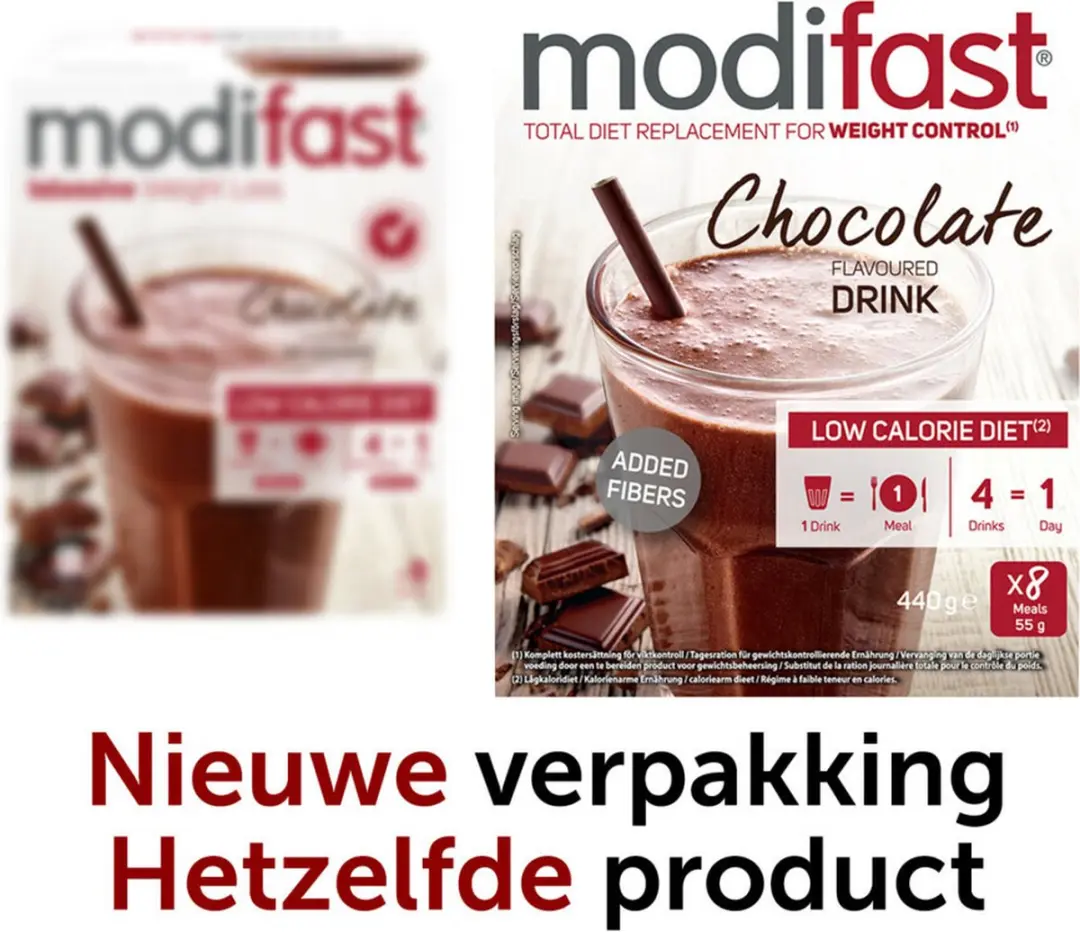 Modifast Weight Control Milkshake Chocolade - 20 Stuks
