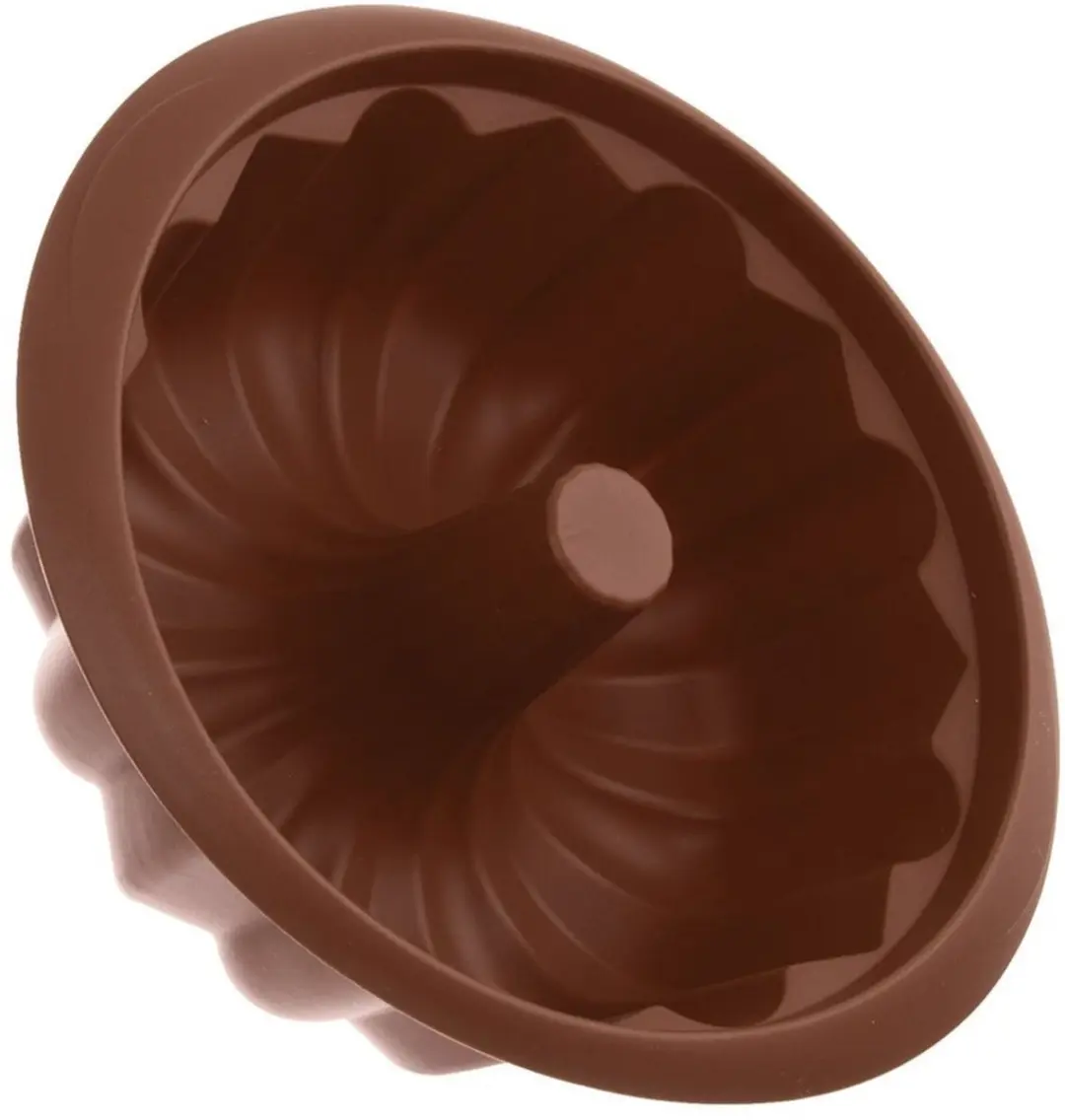 Orion Sillinie Siliconen Bakvorm 26cm - Rond - Bruin