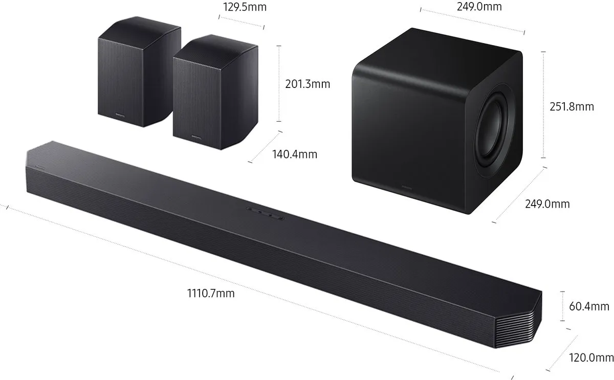 Samsung HW-Q930F/ZF Soundbar 9.1.4 - 580W - Zwart