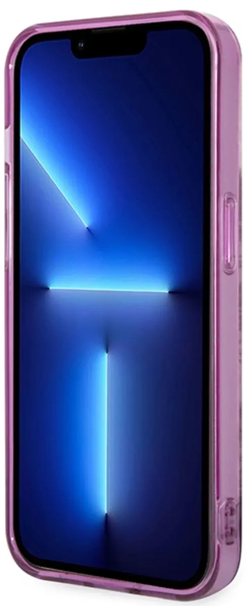GUESS Toile de Jouy Back Case - iPhone 14 Pro Max - Fuchsia