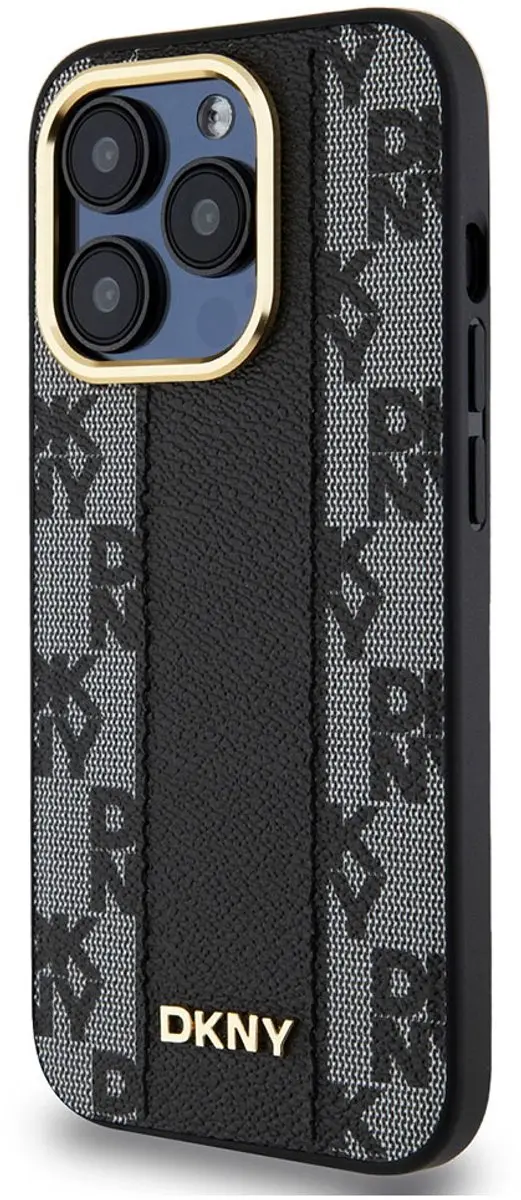 DKNY Hoesje iPhone 15 Pro MagSafe - Zwart